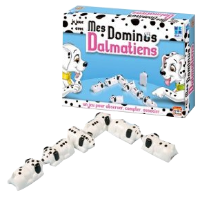mes dominos dalmatiens